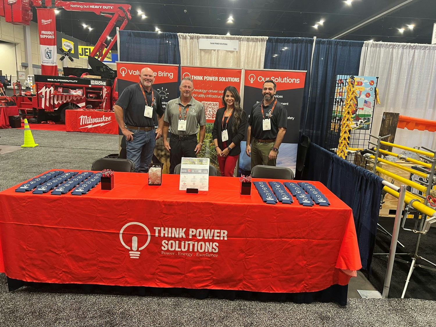 Think Power Solutions exhibited at the 2023 International Lineman’s Rodeo in Overland Park, KS. 